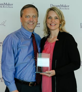 DreamMaker's 2018 Sales Leader of the Year, Lee and Brenda Willwerth