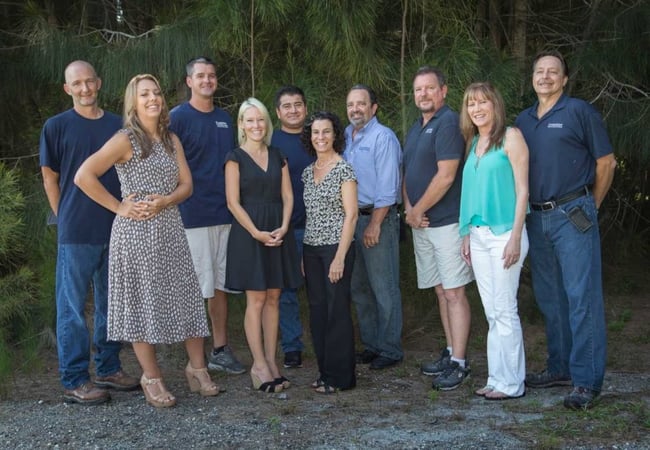 The team from DreamMaker of Southeast Florida, one of the award-winning franchises.