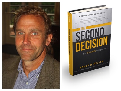Randy Nelson and his Second Decision book