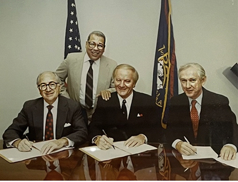 The signing of VetFran into existence - August 15, 1991