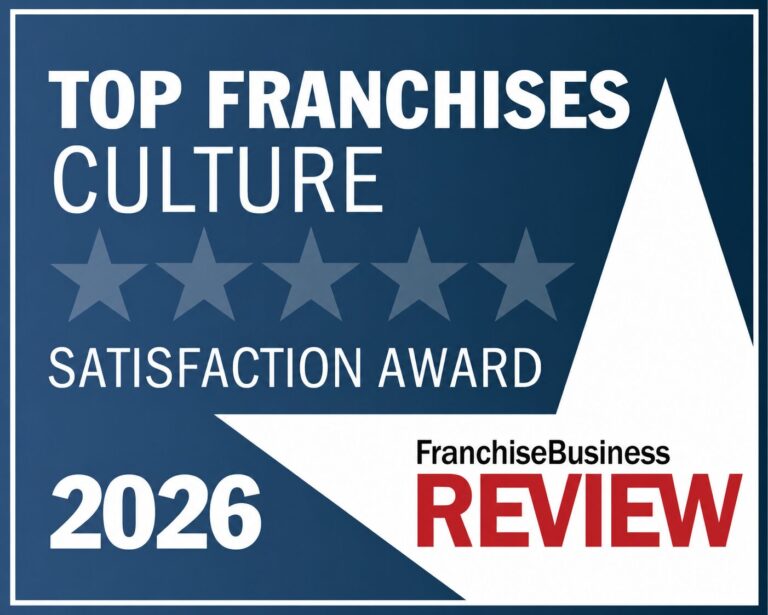 Top franchise culture award 2026 from Franchise Benchmark Review