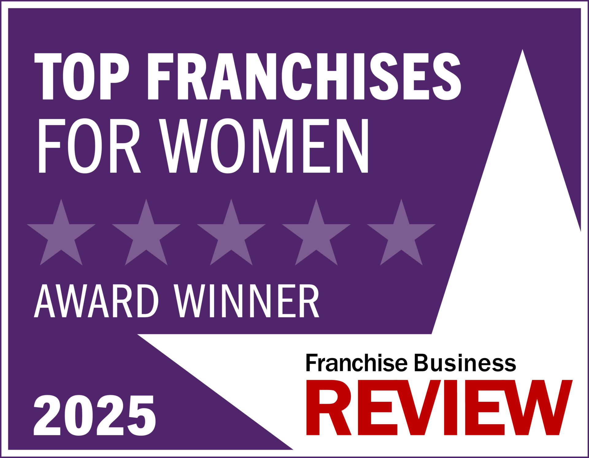 Top Franchises for Women Award 2025